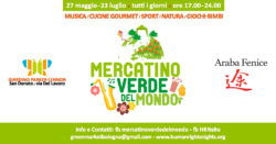 Vieni a trovarci al Mercatino Verde del Mondo a San Donato - Bologna