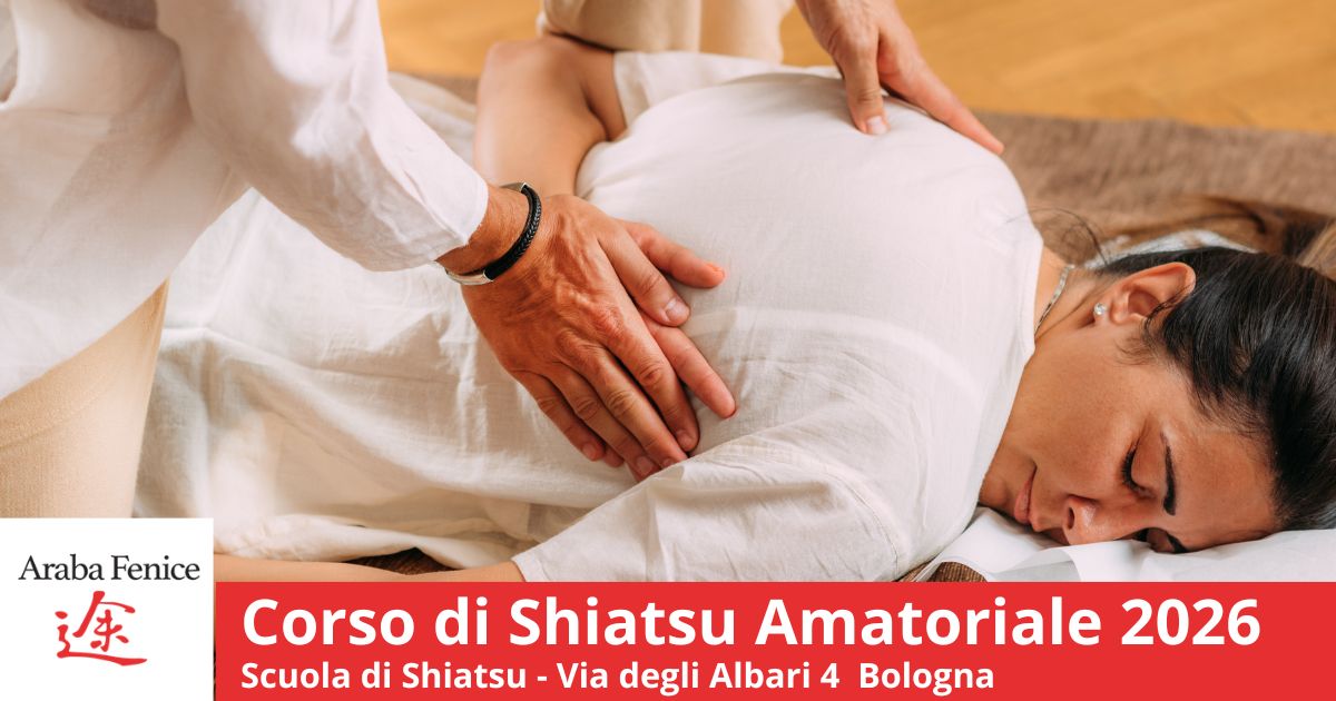 Impara le basi dello Shiatsu con il corso amatoriale a Bologna della Scuola Araba Fenice. Un percorso per principianti, dalla pratica alla formazione professionale.